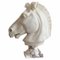 Italian Artist, Horse Head, Carrara Marble, Early 20th Century 5