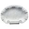 20th Century Grooved Shell White Carrara Marble Sink, Image 1