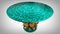 Malachite Cactus Table in the style of René Lalique, 1980s 5