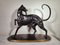 Large Art Deco Greyhound Dog in Bronze, 1900s 10