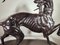 Large Art Deco Greyhound Dog in Bronze, 1900s 6