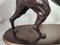 Large Art Deco Greyhound Dog in Bronze, 1900s 7