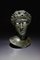 Griechische Büste, 1800er, Bronze 13