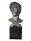 Busto griego, década de 1800, bronce, Imagen 7
