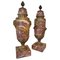 Vergoldete Bronze Vasen mit Parfümbrenner, 19. Jh., 2er Set 1