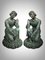 French Artist, Angels, 1750, Bronzes, Set of 2 6