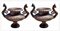 Large Italian Cast Iron Goblets, Set of 2 2