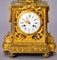 Reloj de mesa Imperio Napoleón III, década de 1800, Imagen 3