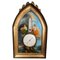 Antique Painting with Barometer, 1880, Image 1