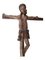 Romanischer Christus, 17. Jh., Obstholz 18
