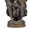 Escultura francesa antigua de bronce de August Moreau, Imagen 2