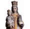 Portugiesische Skulptur Unserer Lieben Frau mit Jesuskind, 17. Jh. 4