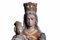 Portugiesische Skulptur Unserer Lieben Frau mit Jesuskind, 17. Jh. 2
