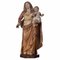 Italienischer Künstler, Barocke Madonna mit Kind, 17. Jh., Holz 5