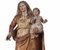 Italienischer Künstler, Barocke Madonna mit Kind, 17. Jh., Holz 2