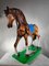 Cavallo a dondolo decorativo in cartapesta, anni '50, Immagine 7
