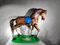 Cavallo a dondolo decorativo in cartapesta, anni '50, Immagine 2