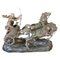 Italienischer Künstler, Römischer Streitwagen, 19. Jh., Bronzeskulptur 1