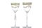 French Art Deco Glasses, Set of 2 5