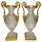 Russian Bronze and Cut Crystal Vases, 19th Century, Set of 2 1