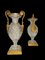 Vasi in bronzo e cristallo molato, Russia, XIX secolo, set di 2, Immagine 7