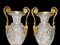 Russische Vasen aus Bronze & geschliffenem Kristallglas, 19. Jh., 2er Set 4