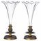 French Flower Vases in Baccarat Crystal, Early 20th Century, Set of 2, Image 6