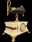 Horloge Barbedienne Art Nouveau en Onyx, 19ème Siècle 7