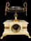 Art Nouveau Onyx Barbedienne Clock, 19th Century 3