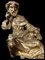 Figura de bronce dorado y plata, siglo XIX, Imagen 8
