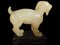 Perro pequeño de alabastro, siglo XIX, Imagen 6