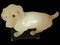 Cane di piccola taglia in alabastro, XIX secolo, Immagine 9