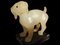 Perro pequeño de alabastro, siglo XIX, Imagen 8
