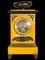 Empire Uhr aus Siena Marmor, 19. Jh. 2