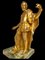 Figura de bronce dorado, siglo XIX, Imagen 4