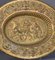 19th Century Oval Apparatus Salver in Yellow Metal 3