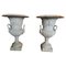 Iron Garden Medici Vases, 1950s, Set of 2 1