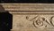 Large Italian Stone Fireplace with Medicean Emblem, Early 20th Century 2