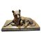 Charles Paillet, Familia de perros, Principios del siglo XX, Escultura de bronce, Imagen 1