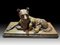 Charles Paillet, Familia de perros, Principios del siglo XX, Escultura de bronce, Imagen 3