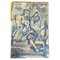 17th Century Portuguese Tiles Panel with Musician Decor 2