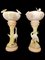 Large Columns with Heron and Papillons Flower Pots by Delphin Massier, Set of 2 5