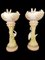 Large Columns with Heron and Papillons Flower Pots by Delphin Massier, Set of 2 7