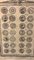 Artiste anglais, nouvelle collection de pièces de monnaie anglaises, XIXe siècle, estampe, encadrée 3