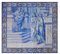 Panel de azulejos portugueses del siglo XVIII con decoración de boda virgen, Imagen 5