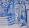 18th Century Portuguese Azulejos Tiles Panel with Virgin Wedding Decor 3