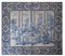 18th Century Portuguese Azulejos Tiles Panel with Saint Antony Decor 4