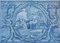 Portugiesische Azulejos Fliesenplatte, 18. Jh. mit Frühlingsdekor 1