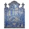 Antique Portuguese Azulejos Saint Antony Decor, 1750 1