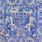 Portugiesische Azulejos Fliesenplatte mit Vasendekor, 18. Jh. 4